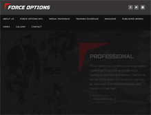 Tablet Screenshot of forceoptionsusa.com